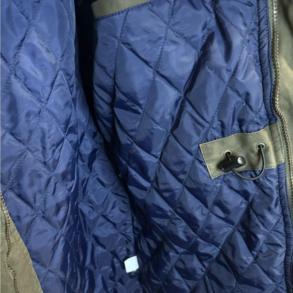 J. Crew Men's Green Military Jacket